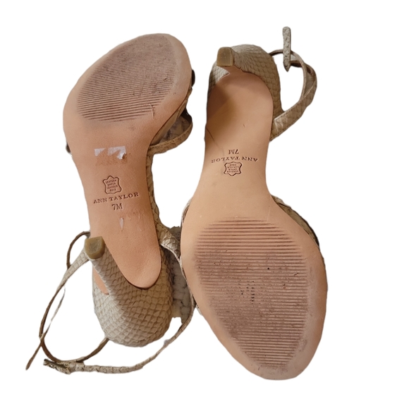 Ann taylor strapped heels - Picture 2 of 2